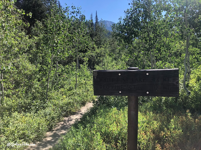 Hiking to White Pine Lake, Little Cottonwood Canyon