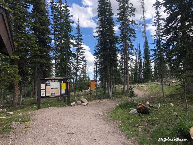 Backpacking to Naturalist Basin, Uintas