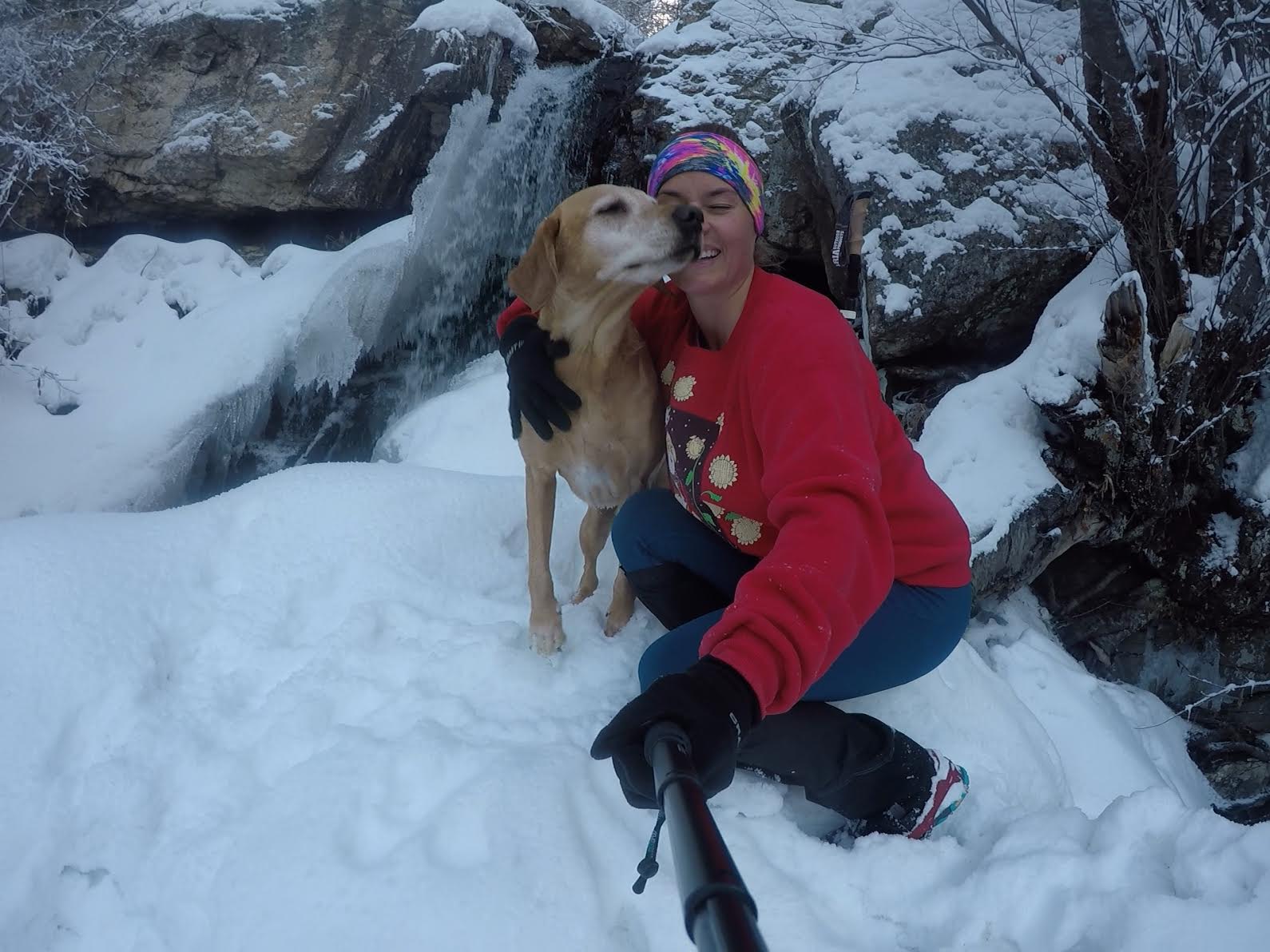 Hiking to the Deuel Creek Waterfall