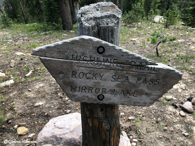 Backpacking to Naturalist Basin, Uintas