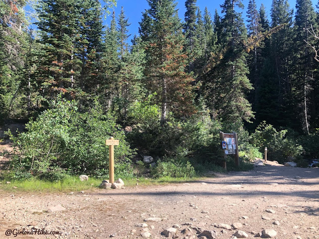 Hiking to White Pine Lake, Little Cottonwood Canyon