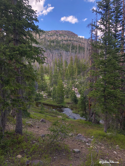 Backpacking to Naturalist Basin, Uintas