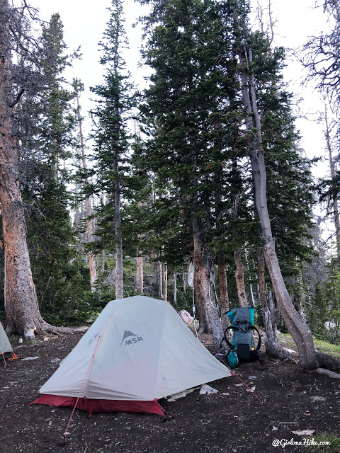 Backpacking to Naturalist Basin, Uintas