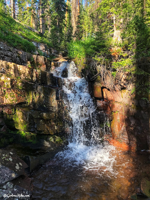 Hiking to Whiskey Island Lake, Uintas