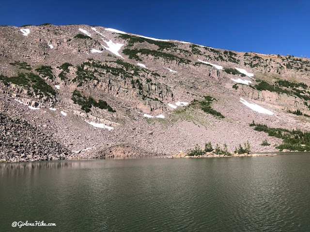 Hiking to Whiskey Island Lake, Uintas