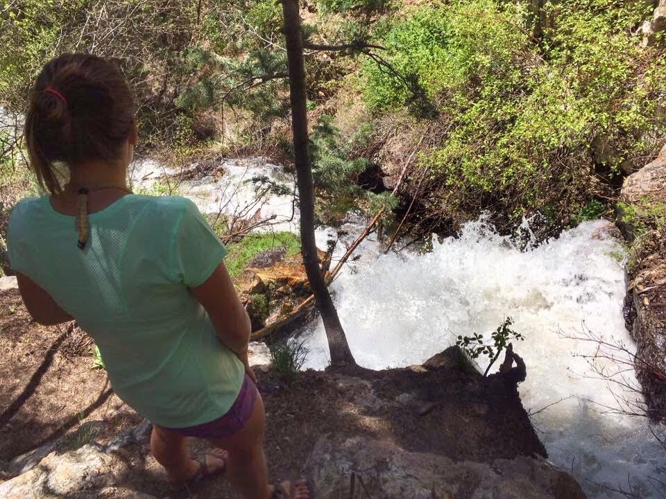 Hiking Deuel Creek in Centerville, Utah, Deuel Creek Waterfall, Hiking in Utah with Dogs, Hiking Centerville Canyon Utah