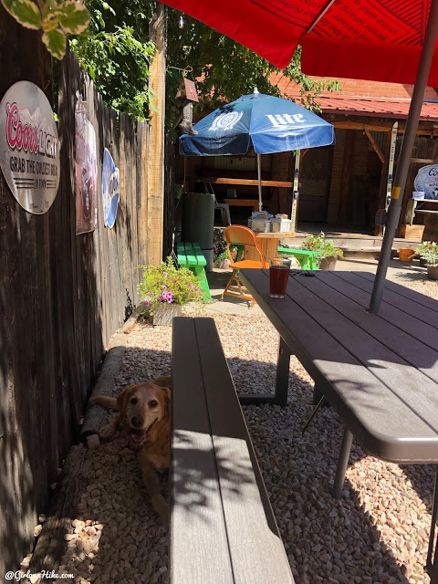 Shooting Star Saloon dog friendly patio