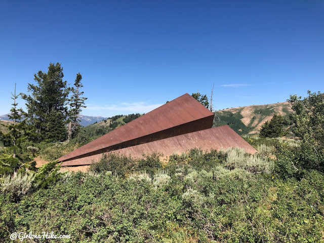 Hike to the Paper Airplane at Powder Mountain