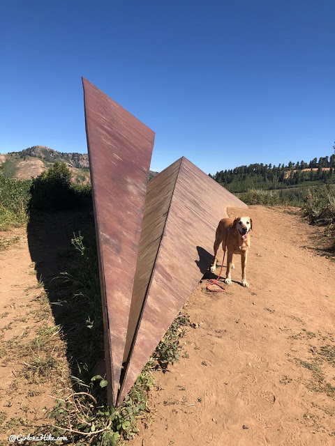 Hike to the Paper Airplane at Powder Mountain