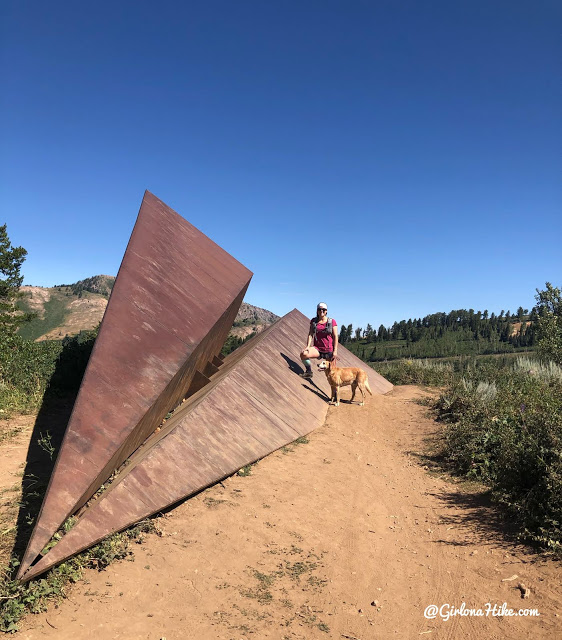 Hike to the Paper Airplane at Powder Mountain