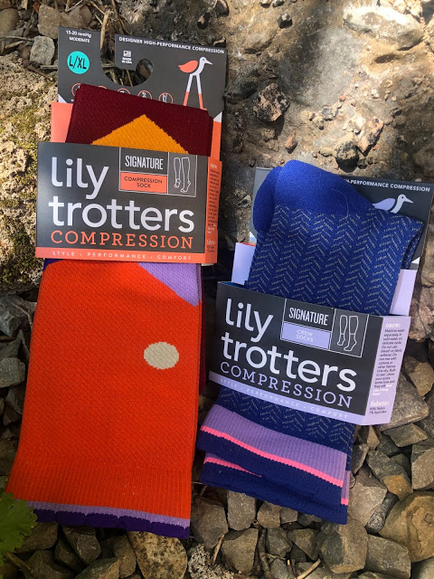 Gear Review: Lily Trotters Compression Socks Girl on a Hike