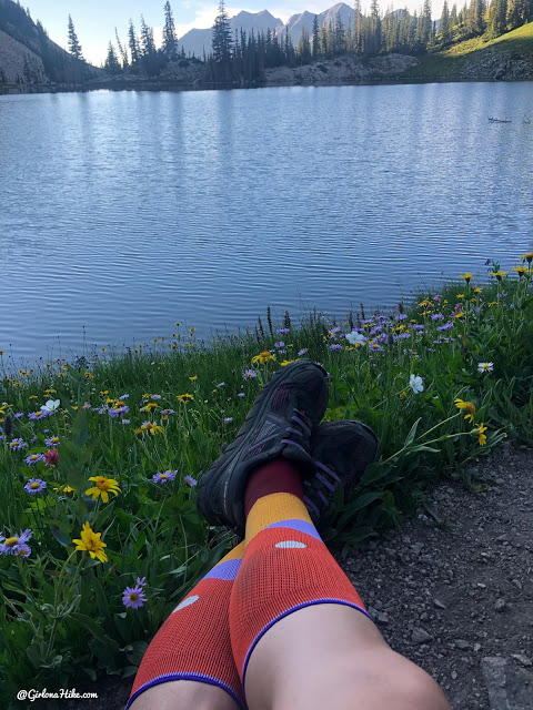 Gear Review: Lily Trotters Compression Socks Girl on a Hike