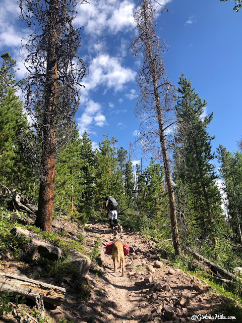 Backpacking to Beaver & Coffin Lakes, High Uintas