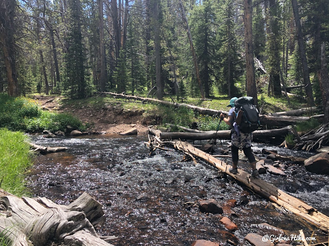 Backpacking to Beaver & Coffin Lakes, High Uintas