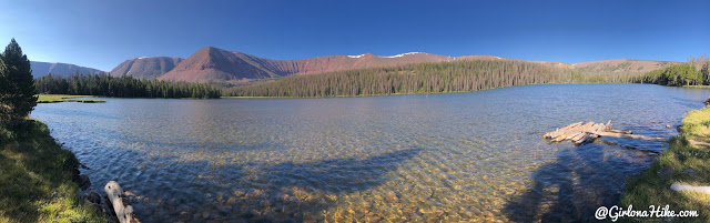 Backpacking to Beaver & Coffin Lakes, High Uintas