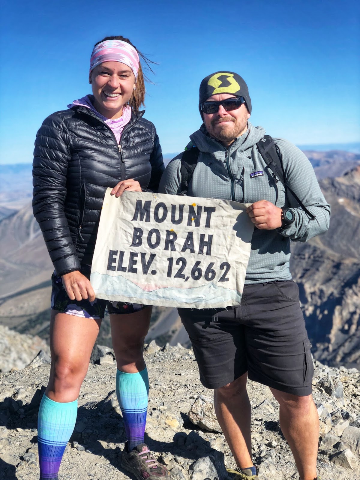 Hiking to Mt.Borah, Idaho State High Point