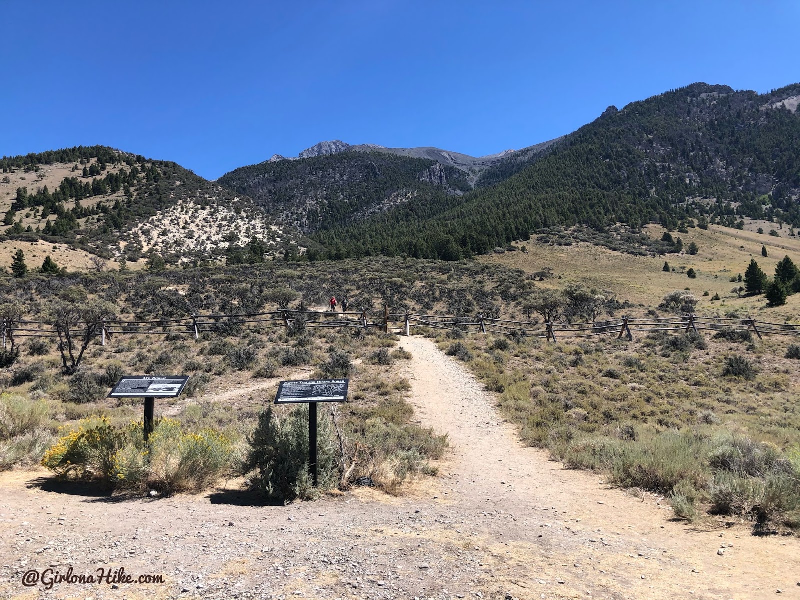 Hiking to Mt.Borah, Idaho State High Point