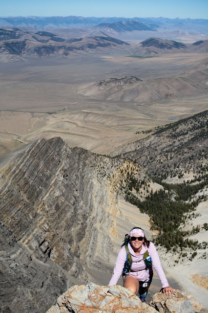 Hiking to Mt.Borah, Idaho State High Point