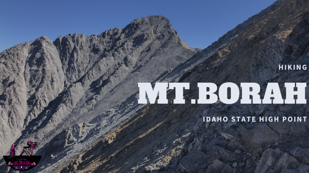 Hiking to Mt.Borah, Idaho State High Point