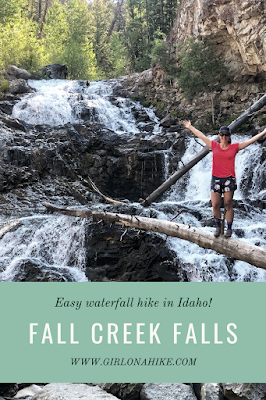 Hiking to Fall Creek Falls, Challis National Forest