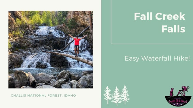 Hiking to Fall Creek Falls, Challis national forest