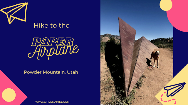 Hiking to the Paper Airplane, Powder Mountain, Utah