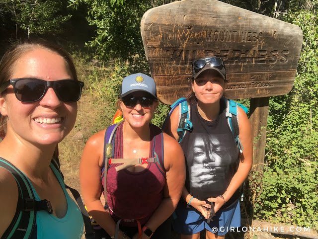 Hiking to Salt Creek Canyon Falls, Utah