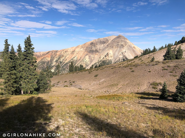 Hiking to Blue Lake, Tushar Mountains