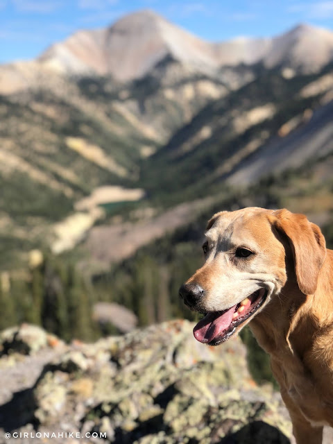 Hiking to Blue Lake, Tushar Mountains