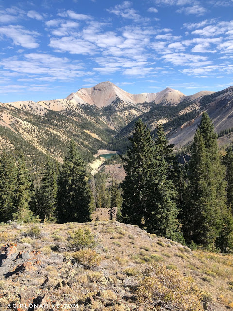 Hiking to Blue Lake, Tushar Mountains