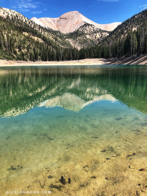 Hiking to Blue Lake, Tushar Mountains