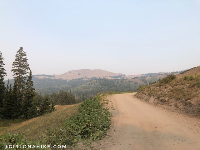 Hiking to Shelly Baldy Peak, Tushar Mountains