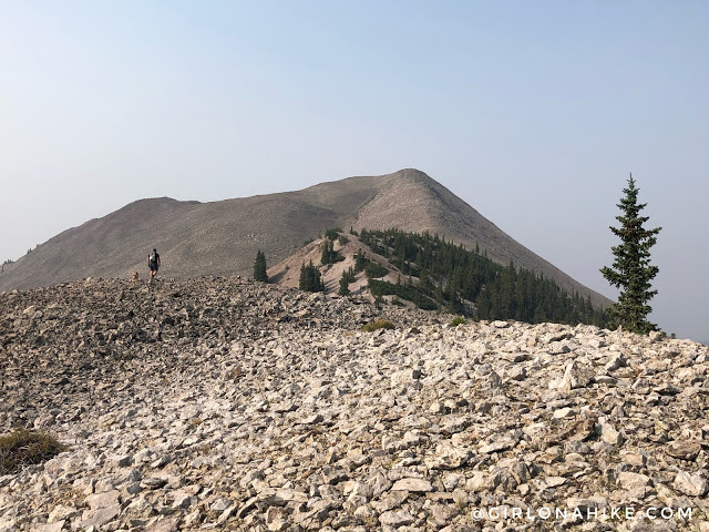 Hiking to Shelly Baldy Peak, Tushar Mountains