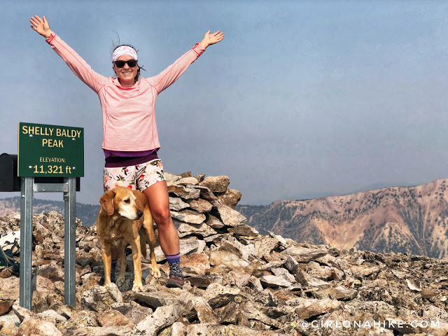 Hiking to Shelly Baldy Peak, Tushar Mountains