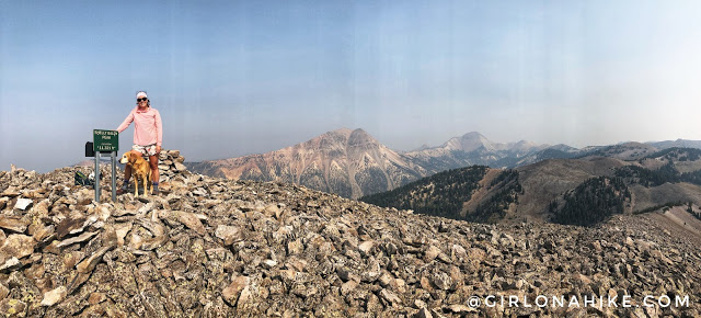 Hiking to Shelly Baldy Peak, Tushar Mountains