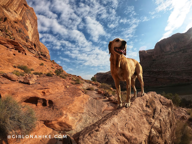 Hiking to the Portal Overlook, Moab