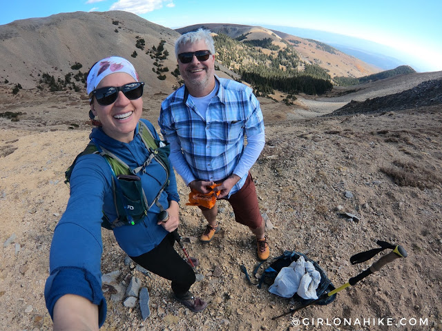 Hiking to Mt.Tomasaki, LaSal Mountains