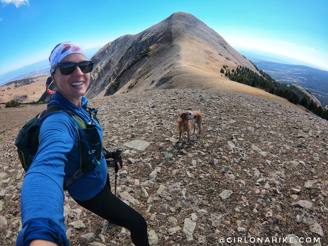 Hiking to Mt.Tomasaki, LaSal Mountains