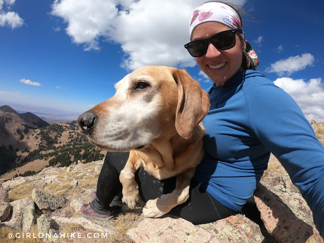 Hiking to Mt.Tomasaki, LaSal Mountains