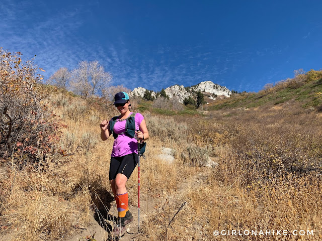 Hiking to Lake Hardy, Lone Peak Wilderness