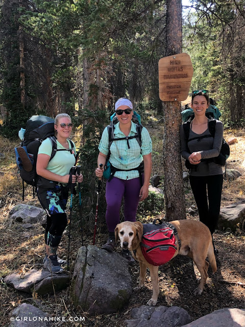 Backpacking to Hell Hole Lake & A-1 Peak, High Uintas