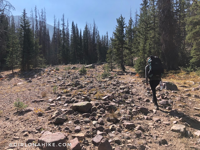 Backpacking to Hell Hole Lake & A-1 Peak, High Uintas