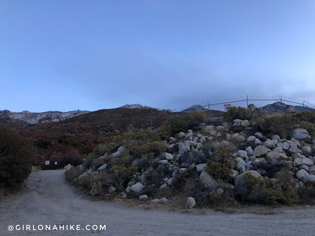 Hiking to Lake Hardy, Lone Peak Wilderness