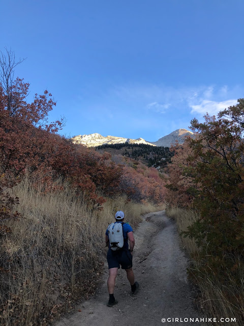 Hiking to Lake Hardy, Lone Peak Wilderness