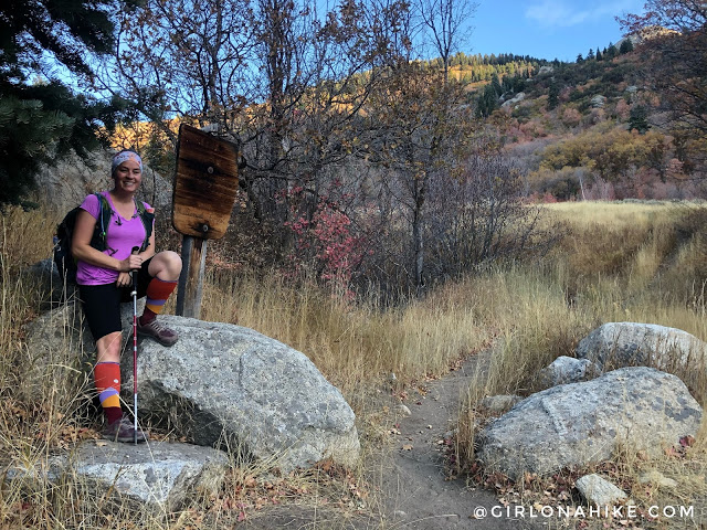 Hiking to Lake Hardy, Lone Peak Wilderness