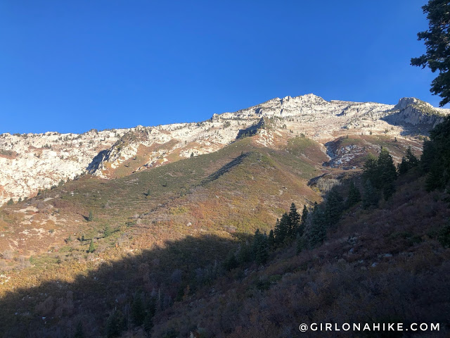 Hiking to Lake Hardy, Lone Peak Wilderness