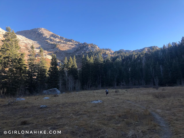 Hiking to Lake Hardy, Lone Peak Wilderness