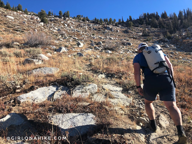 Hiking to Lake Hardy, Lone Peak Wilderness