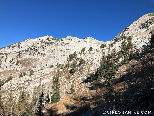 Hiking to Lake Hardy, Lone Peak Wilderness