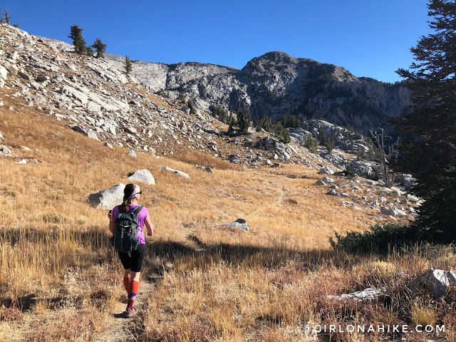 Hiking to Lake Hardy, Lone Peak Wilderness